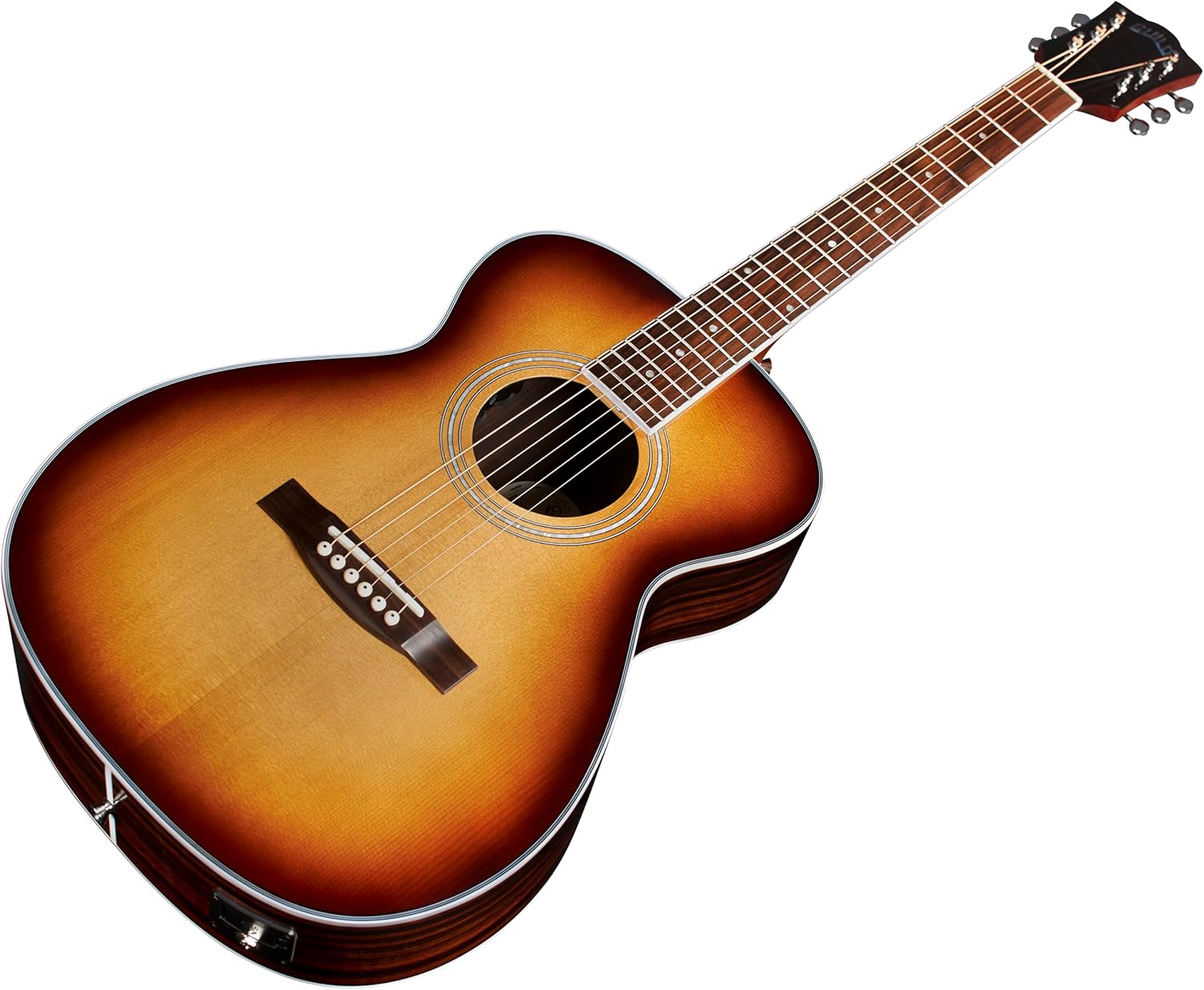 Guild M-260E Deluxe Concert in Edge Burst