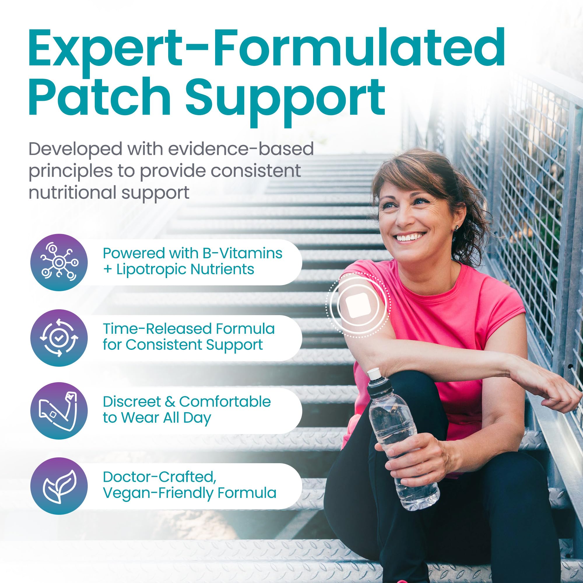 super mic b complex with l-carnitine Amazon.com: Healthogenics LipoPatch Super MIC B12 – Daily Lipotropic & B-Vitamin  Wellness with Methionine, Inositol & Choline – Easy Peel-on Patch + Online  Lifestyle Guidance : Health & Household