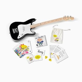 Amazon | Fender x Loog 3弦ストラトキャスター エレキキッズ