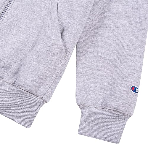 Miniatura 4 de Champion Sudaderas con capucha grandes y altas para hombre, sudadera con capucha de forro polar con cremallera para hombre