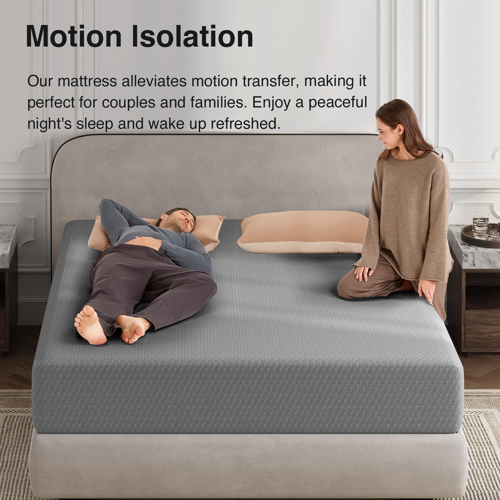 Best Mattress in a Box Under $300 in 2026 (That Don't Feel Cheap) 2 Novilla 10 Inch Full Mattress in a Box Gel Memory Foam — product photo