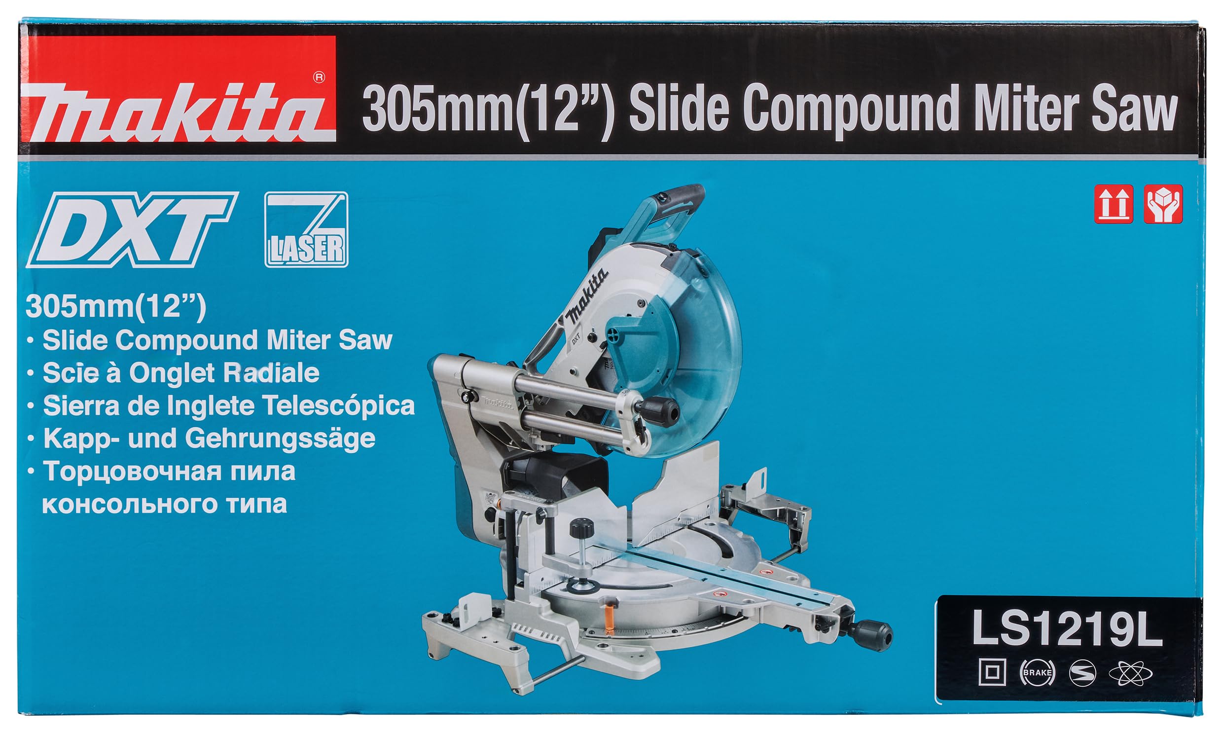 MAKITA LS1219L Scie à onglets radiale 1800 W Ø 305 mm