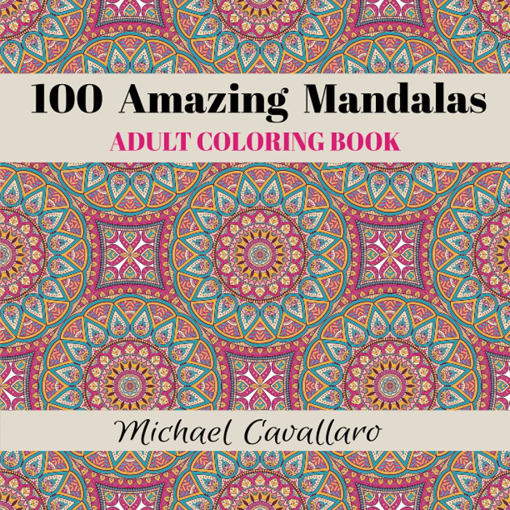 Amazing Mandalas (Mandala Coloring Books)