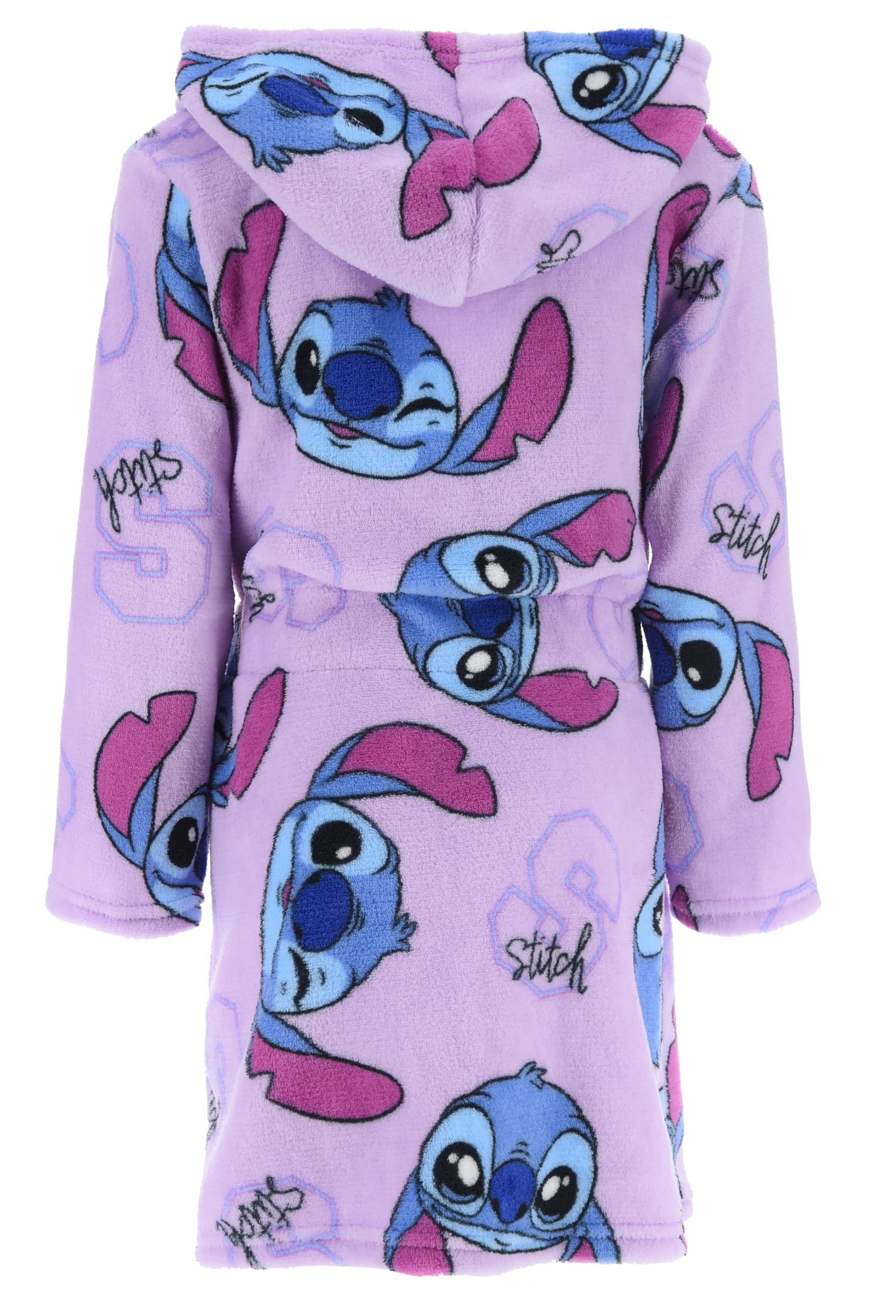 Disney Lilo and Stitch Niñas Bata (Púrpura,6 años)