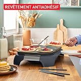 Tefal Crep'Party, PY558BF0 - Piastra per pancake e pancake, con rivestimento antiaderente, per riporre gli accessori - 4