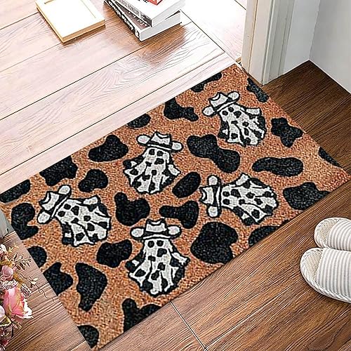 Miniatura 7 de Alfombra de Halloween gótica, alfombra de bienvenida con diseño de calabaza, moderna, para sala de estar, dormitorio, decoración del hogar,