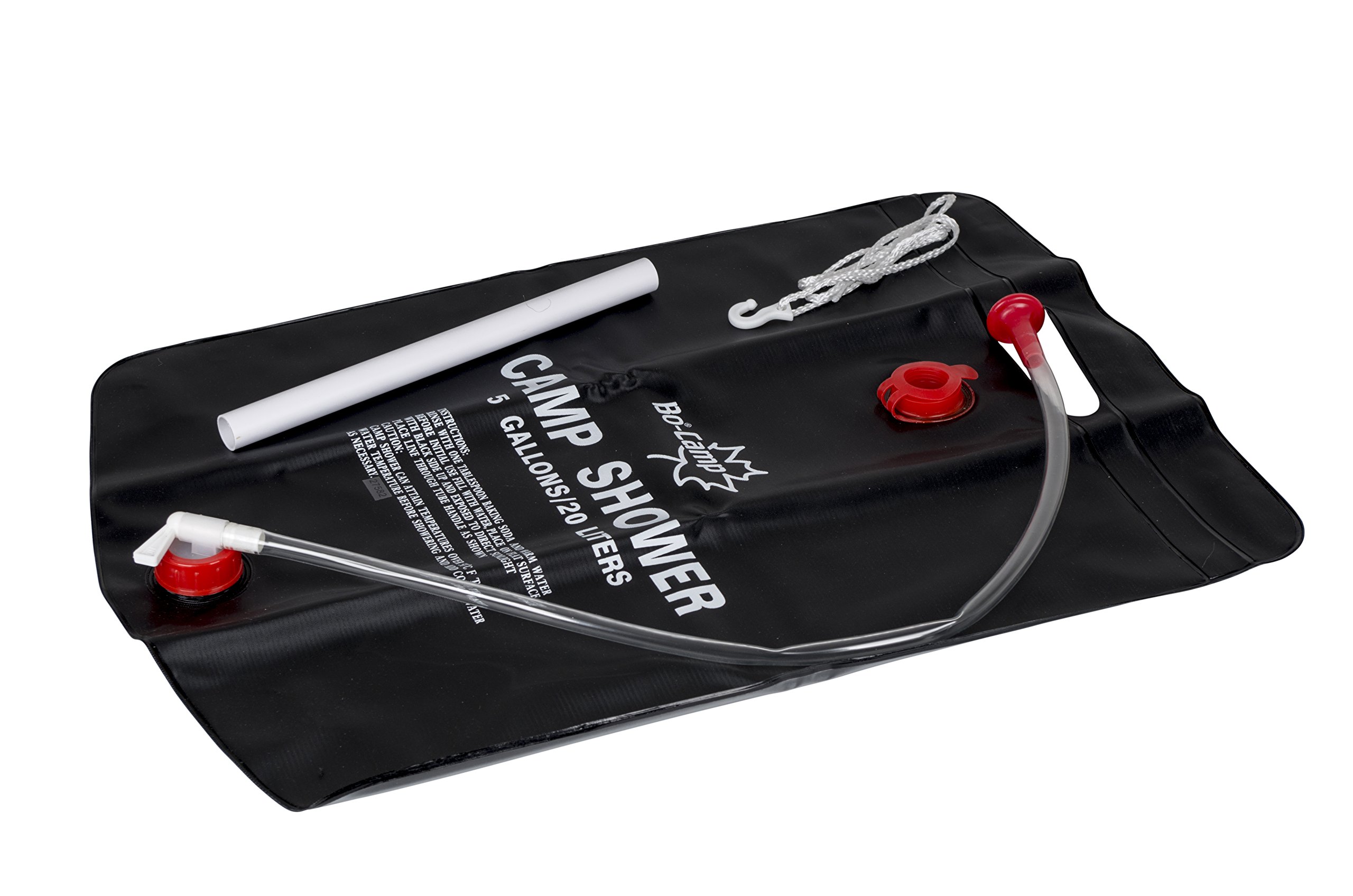Bo-Camp Doccia Solare per Piscina Nero 20 L