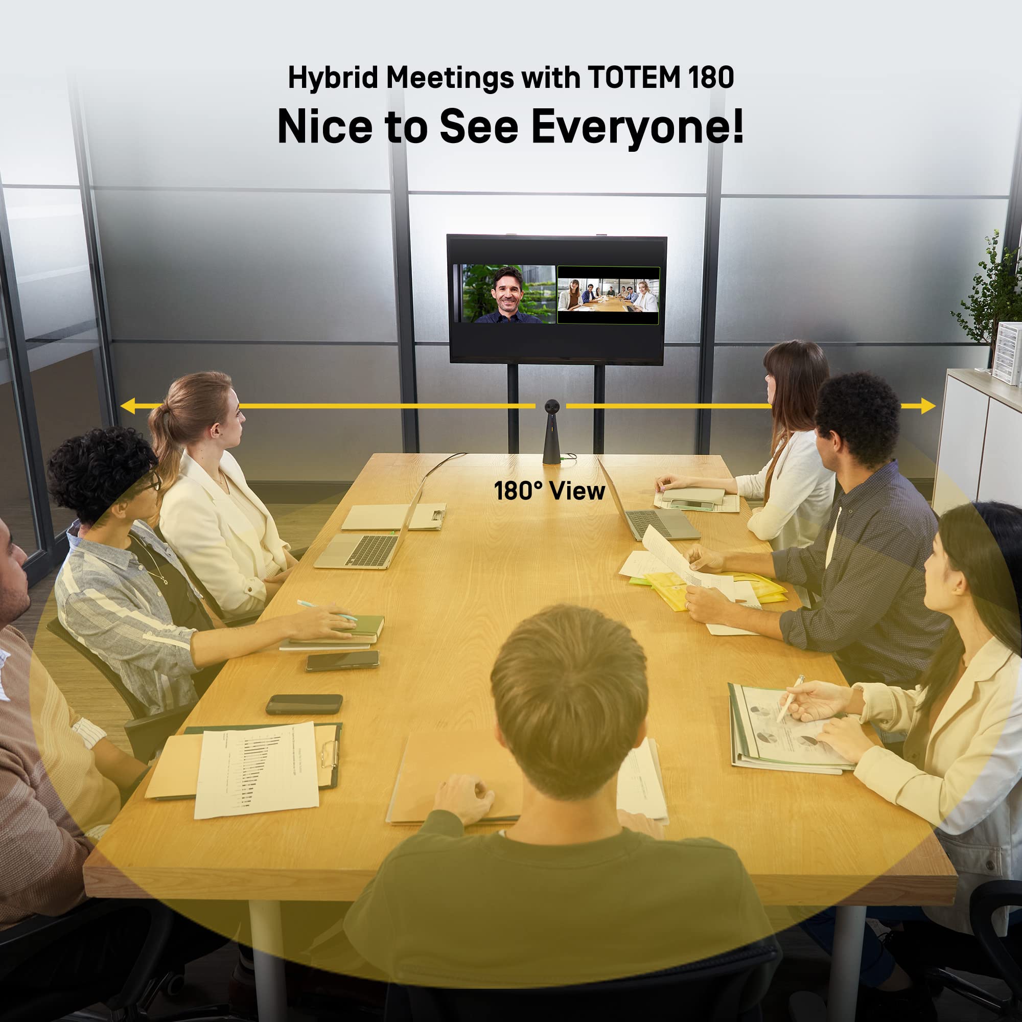 IPEVO TOTEM 180 degree 4K conferencing camera