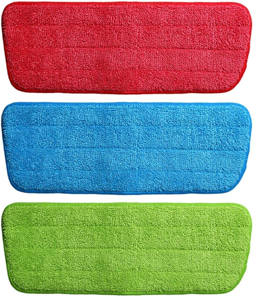 greatbuyz Microfiber Spray Mop Replacement Head Pads - Set Of 3 (Multicolour)
