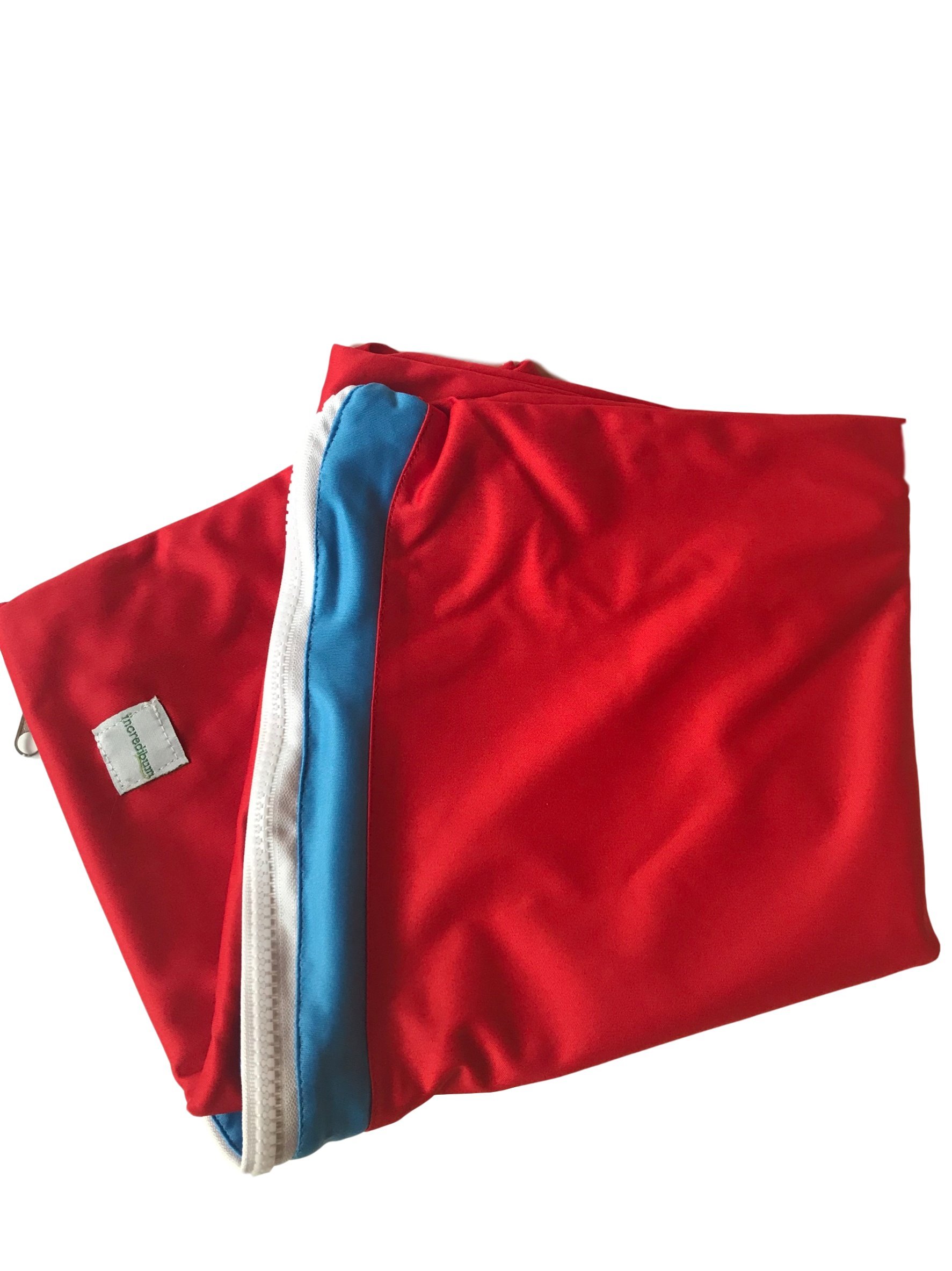 incredibum Large Wet bag (ocean/firecracker) -NEW WITH ZIPPER