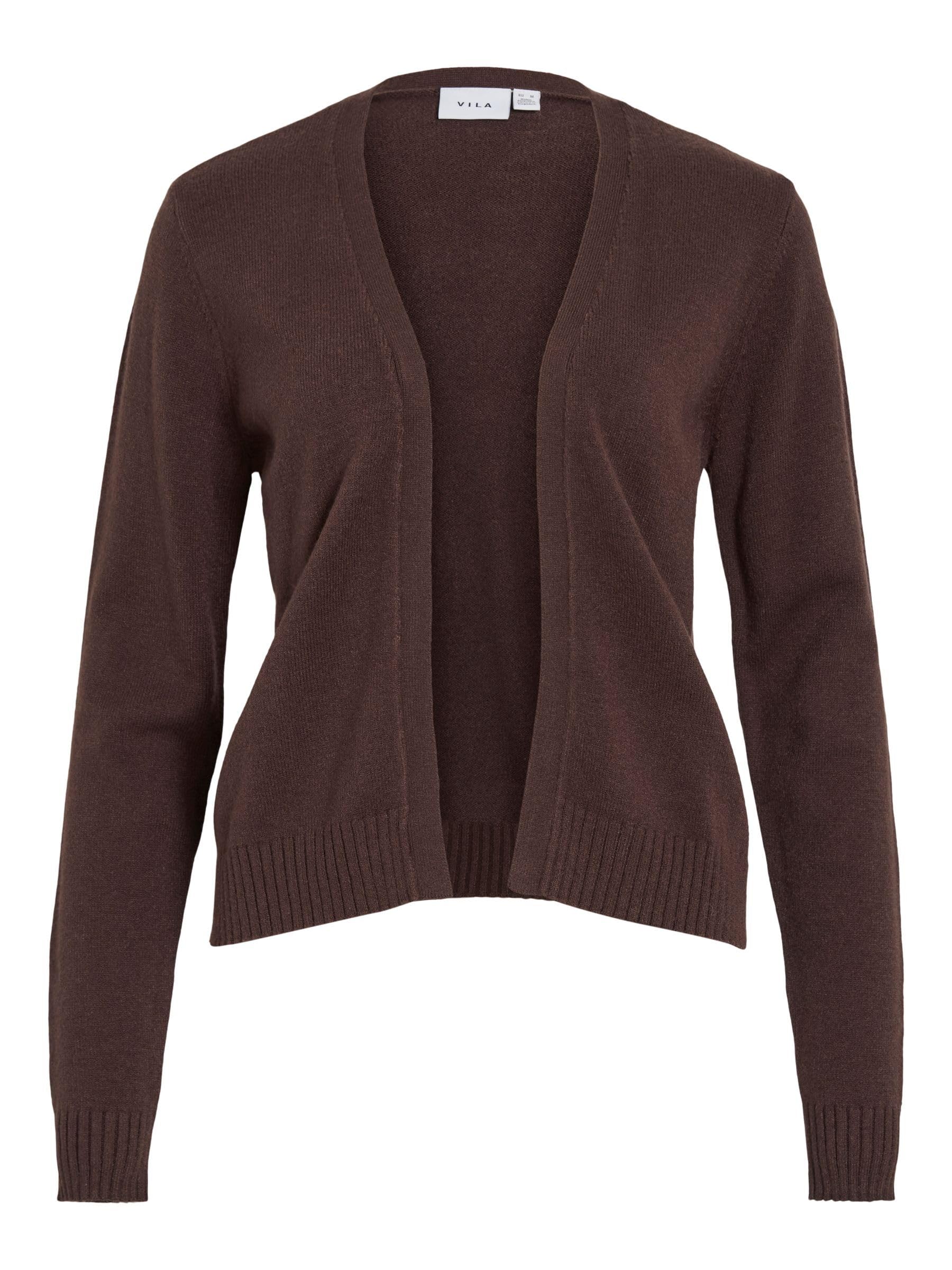 Vila Female Strickjacke VIRIL Kurzer offener | Cardigan