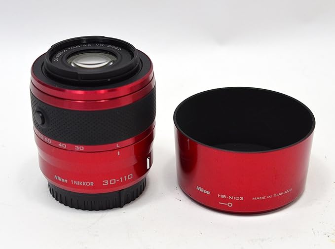 Nikon 1 30110mm f/3.85.6 VR Nikkor Lens (Red) Camera