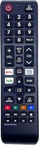 Miniatura 1 de Leankle Mando a distancia universal BN59-01315A para todos los televisores Samsung RU7100, RU710D, RU7200, RU7300, RU730D, TU7000, TU700D Smart 4K