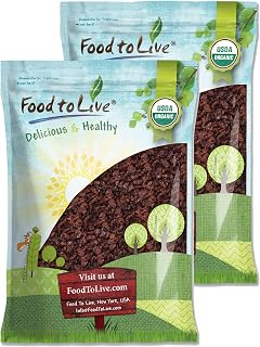 Food to Live Organic Sultana Raisins, 20 Pounds - Non-GMO, Unsweetened, Unsulfured, Lightly Coated with Organic Sunflower Oil, Vegan, Paleo Friendly, Bulk. No Sugar Added. Vitis Vinifera Linne