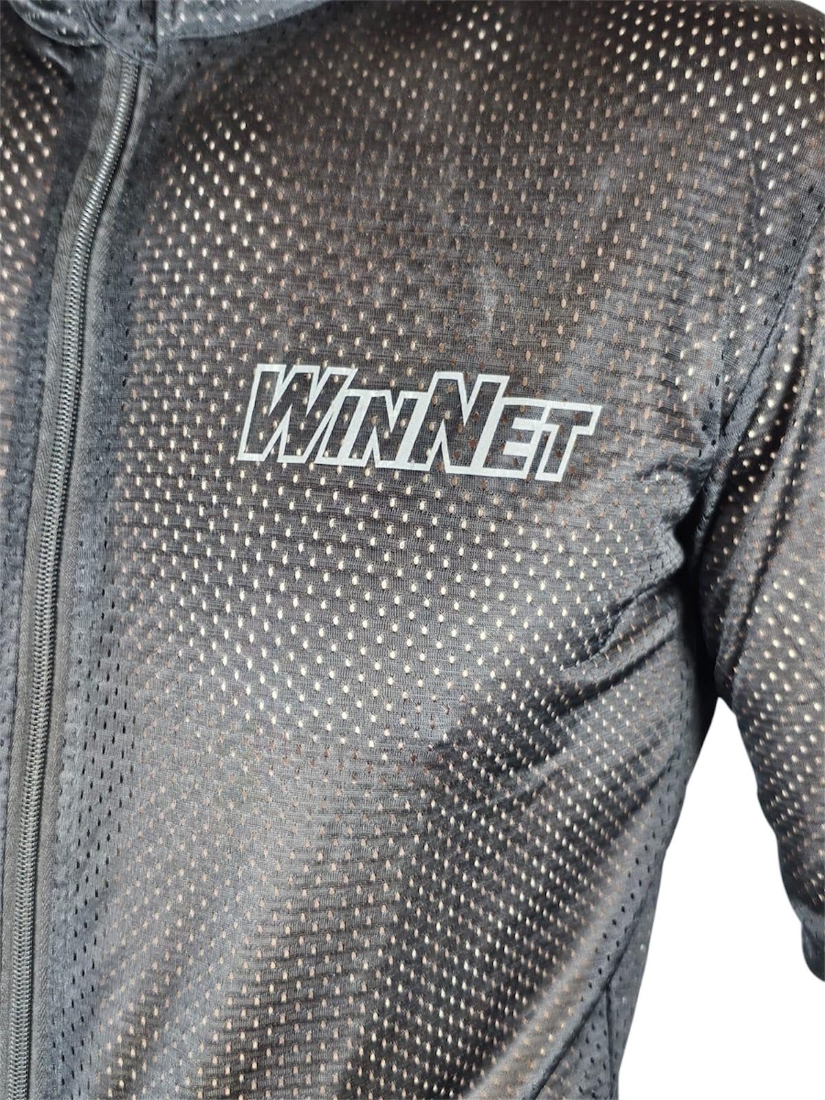 WinNet Sottotuta da Moto go kart estivo Traspirante Ventilato Intero Monopezzo leggero tessuto micro forato traforato mesh sotto tuta