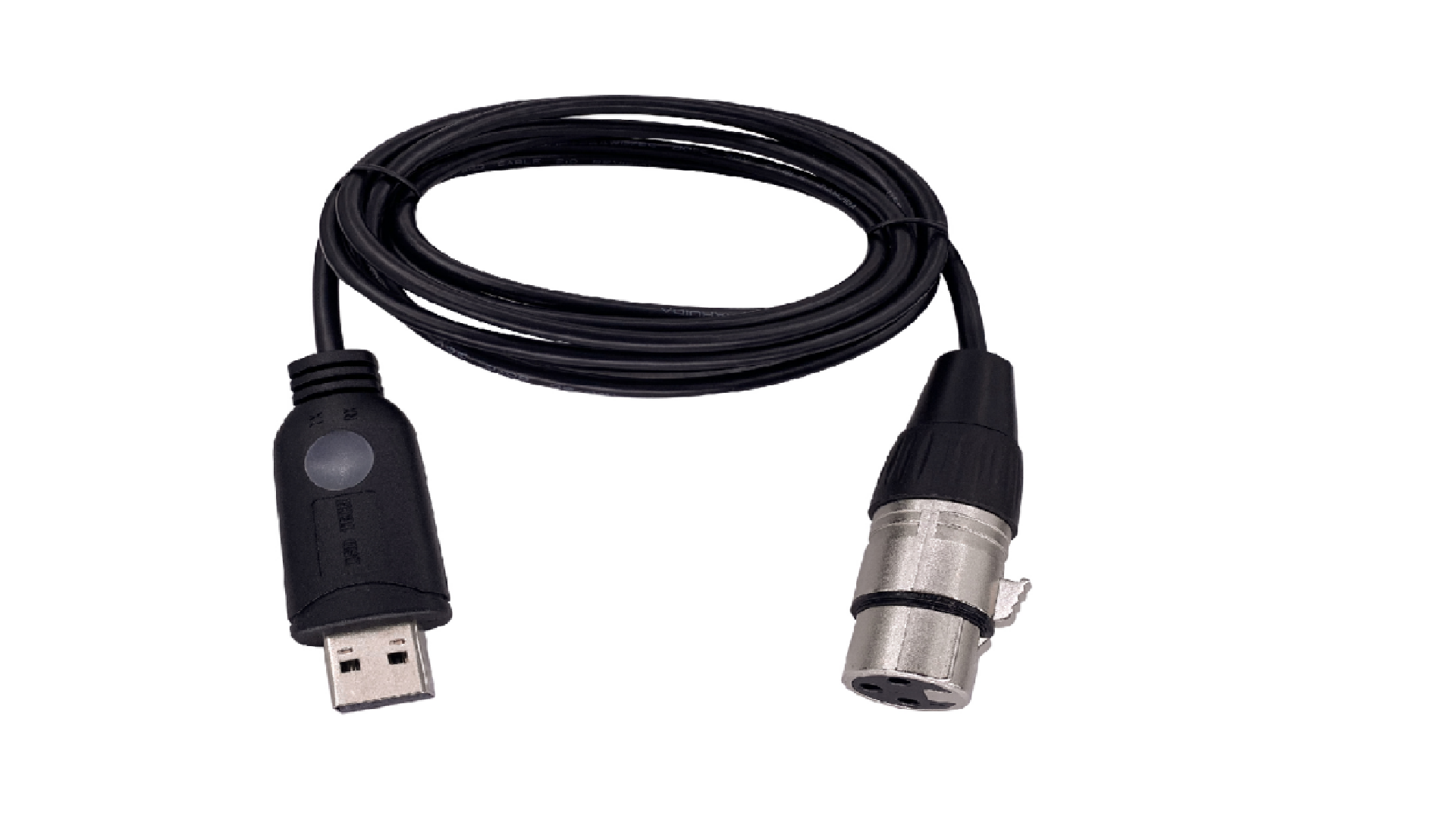 Adattatore interfaccia USB a DMX cavo di controllo LED DMX512
