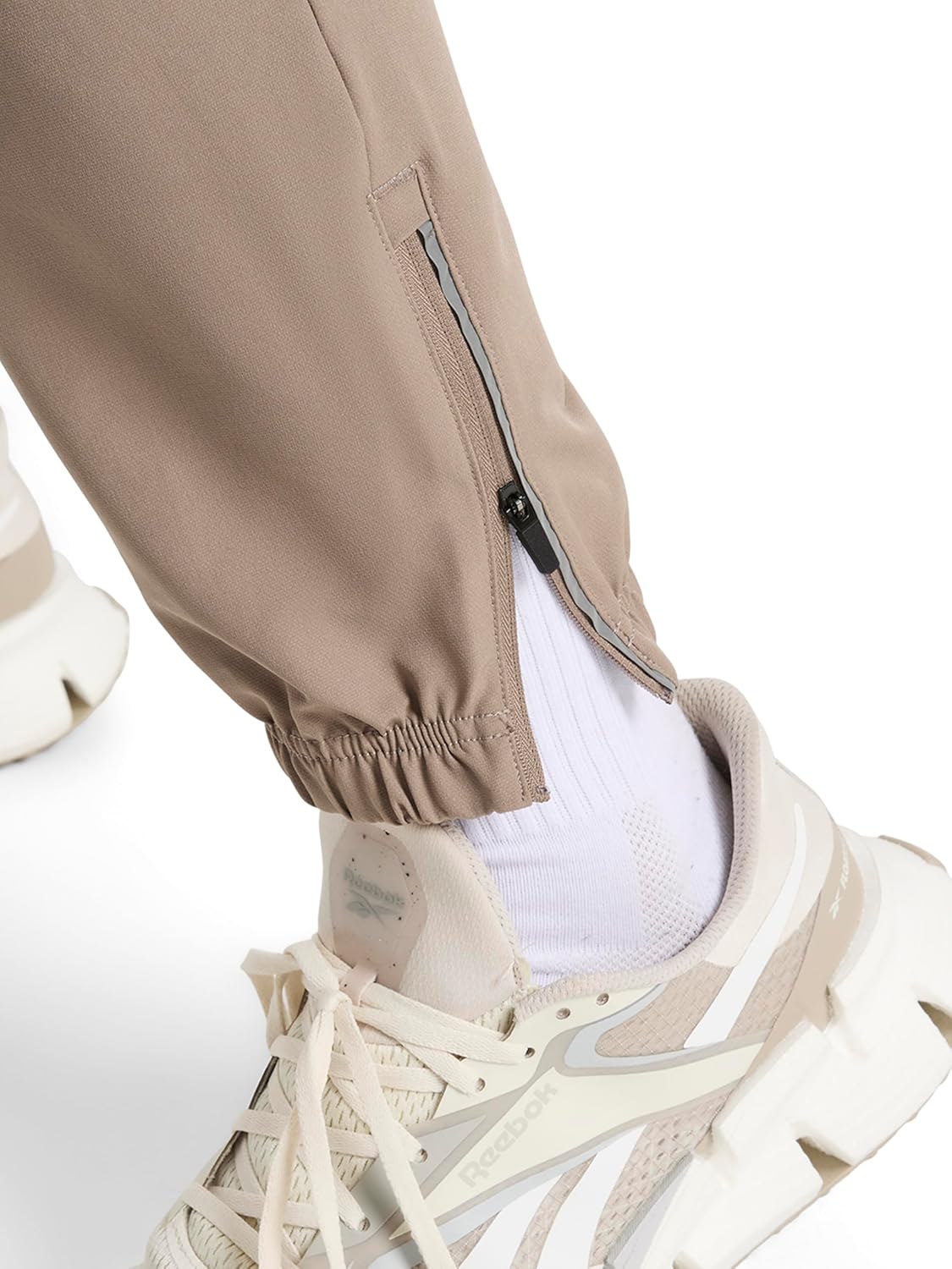 Reebok Mens Repeat Woven Pant, Standard Fit, 30” Inseam, Lightweight Stretch Poly-Blend Fabric - Image 4