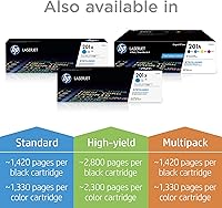 Vista 5 de HP 201A/X Tóner Multipack