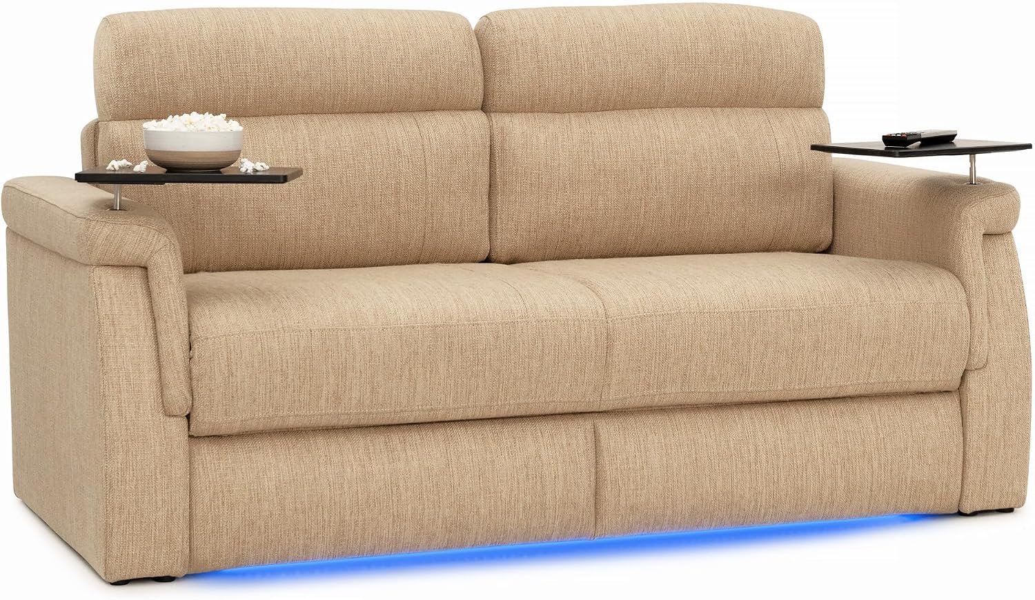 Dakota Tri-Fold RV Sleeper Sofa, 68" Wide, Fabric, Dallas Biscotti