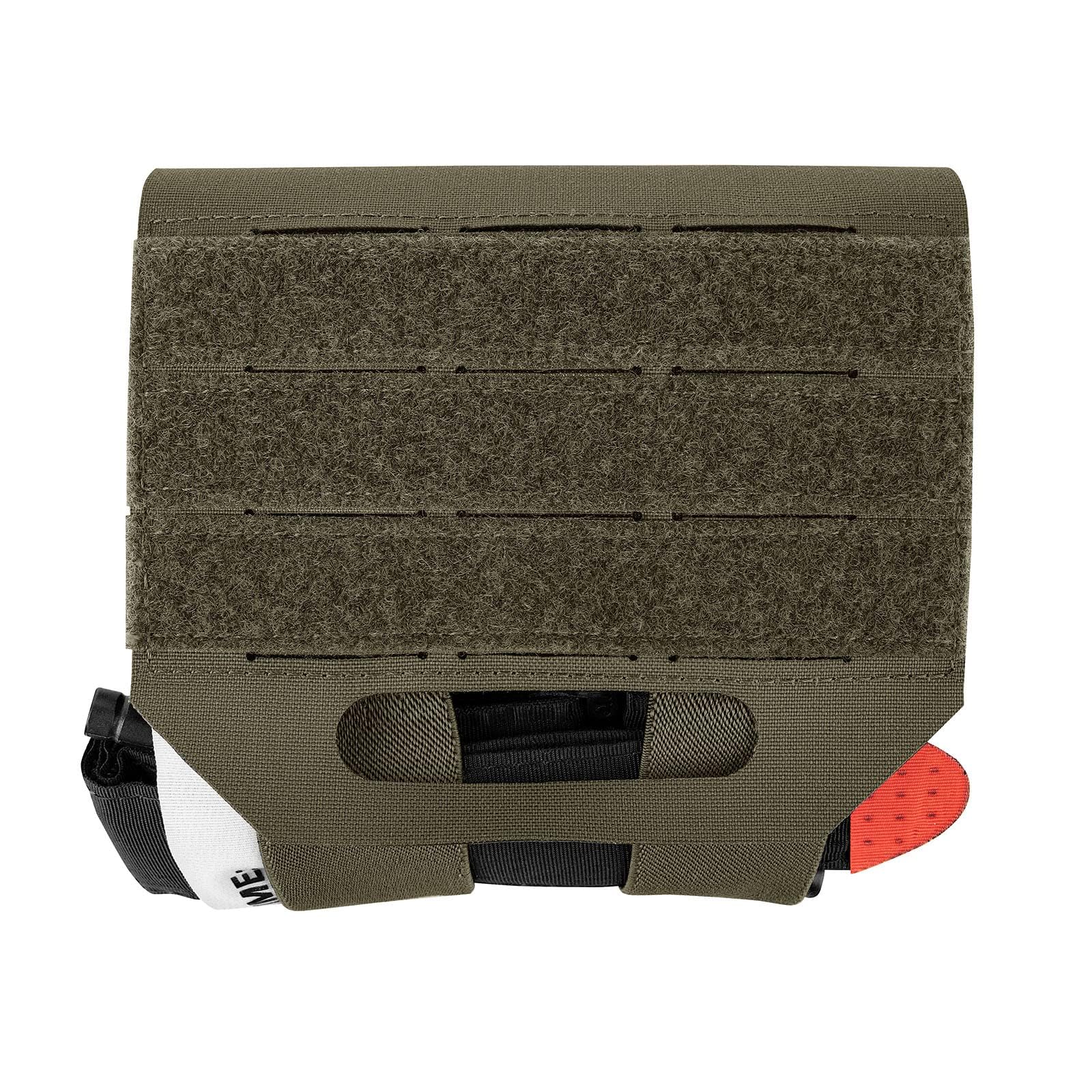 PETAC GEAR Tactical Ifak Pouch, Molle First Aid Micro Trauma Kit Belt Medical Survival Pouches (Ranger Green)