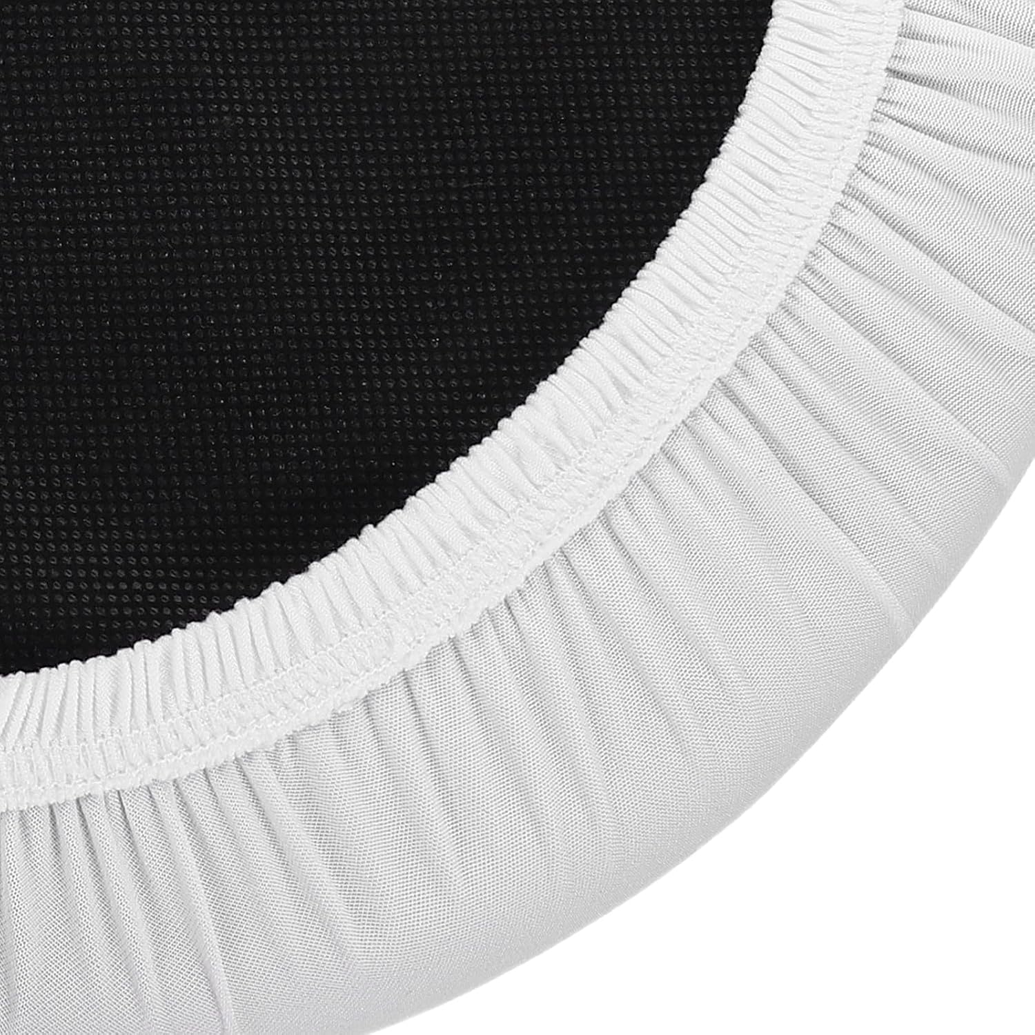 Ipetboom 4pcs Waterproof Bar Stool Seat Covers with Elastic Bands,Round