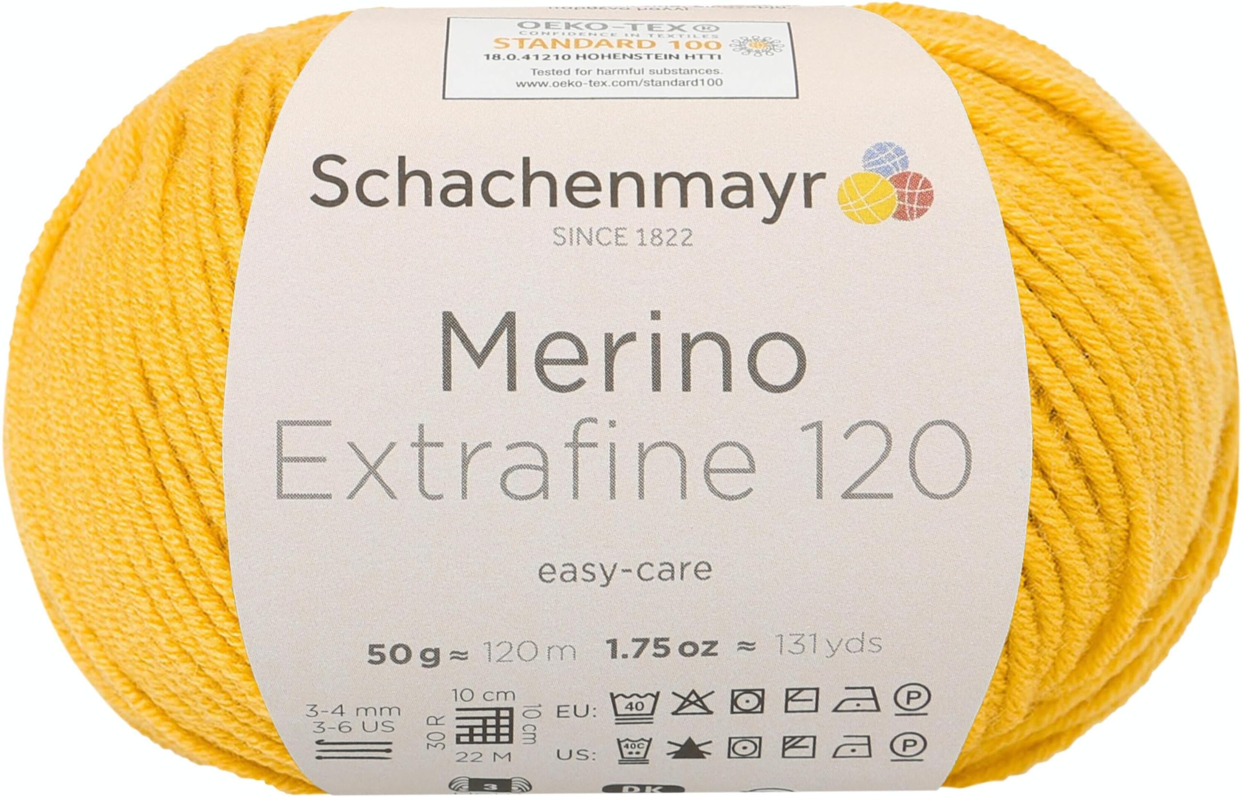 Schachenmayr Handstrickgarn Merino Extrafine 120 – Honig