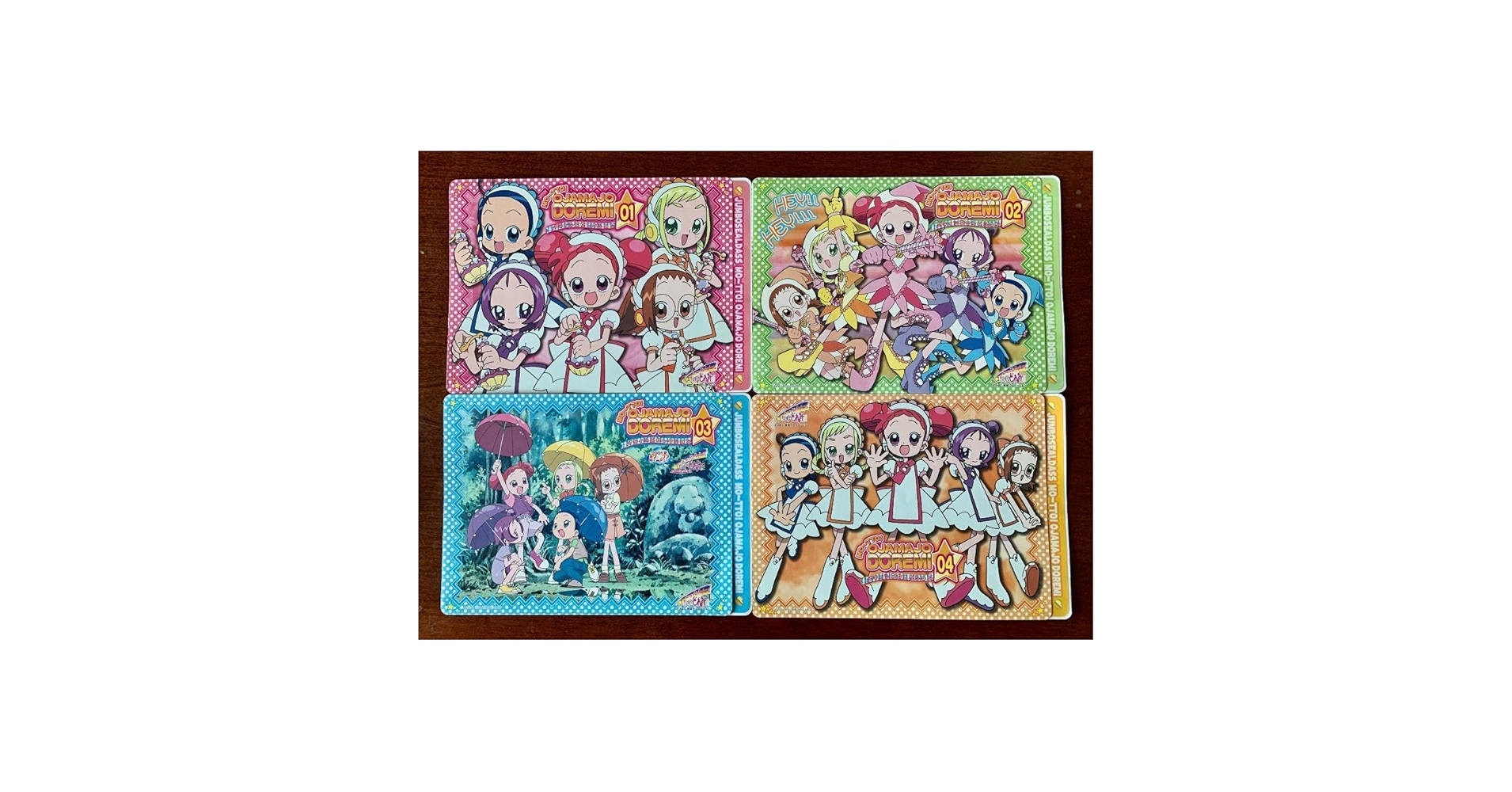 【超レア&平成レトロ】ジャンボシールダス　おジャ魔女どれみ　1976～2001年 超レア&平成レトロ】ジャンボシールダス おジャ魔女どれみ 1976～2001