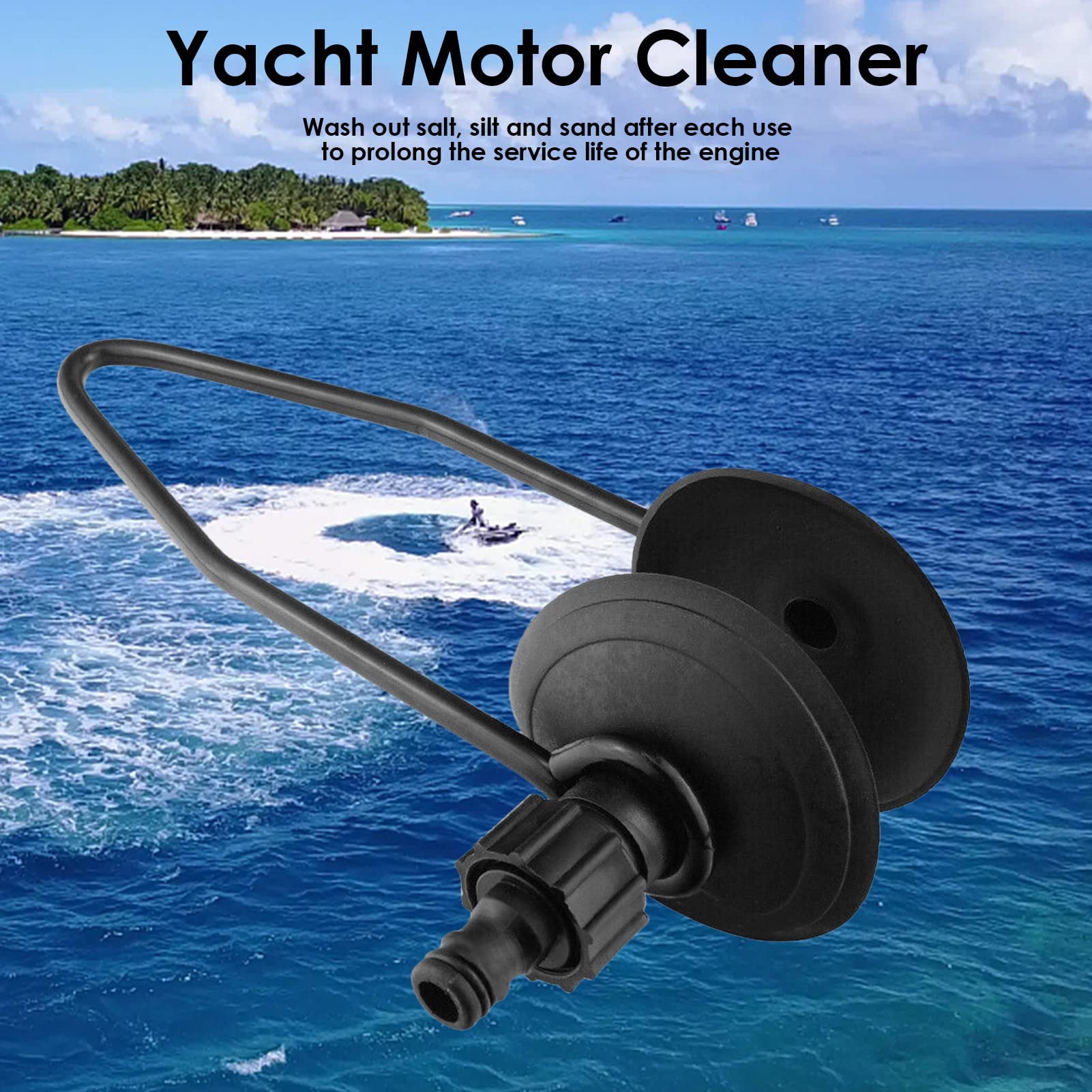 Rinçage Moteur Hors-bord Universel - Manchon D'Eau Pour Nettoyage Et Entretien Bateau