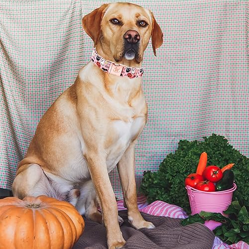Miniatura 5 de Elegant little tail - Collar ajustable para mascotas, duradero, diseño de Halloween en color rosa, para otoño y día festivo, regalo para perro macho