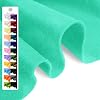Aqua Green Soft Felt Fabric Sheet, 18 x 36, 1.6mm Thick - Premium Craft Felt for Sewing, DIY Projects, Embroidery, Decoration - Durable & Fade Resistant
