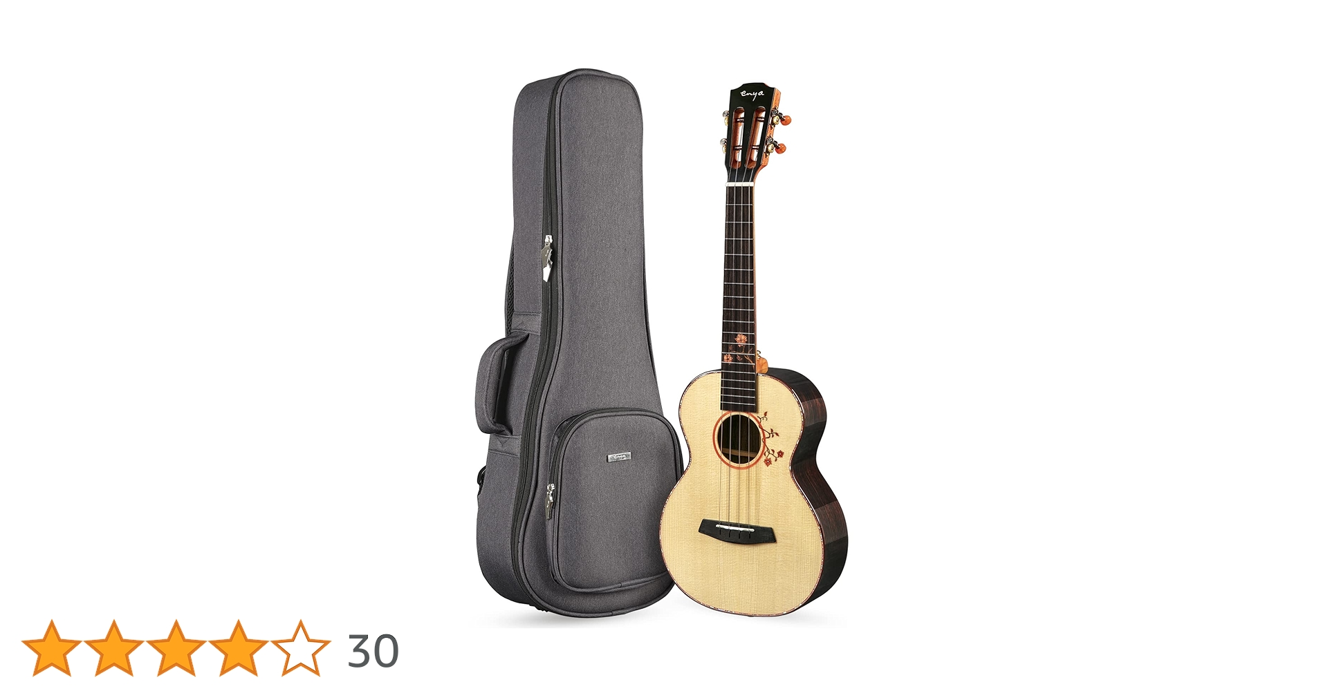 Amazon.co.jp: ENYA テナーエレキウクレレEUT-S1 全単板スプルース