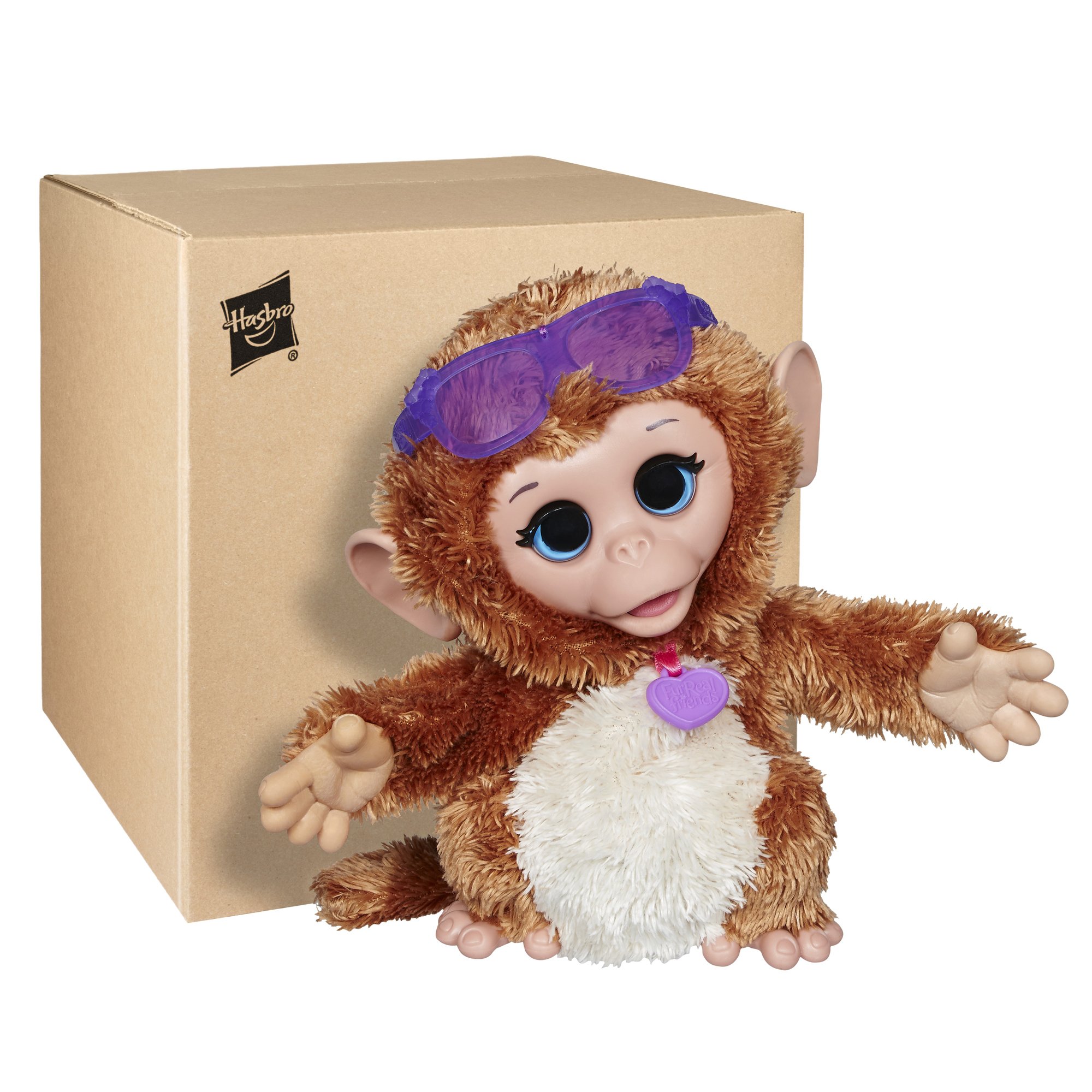Buy FurReal Friends Baby Cuddles My Giggly Monkey Pet Online at