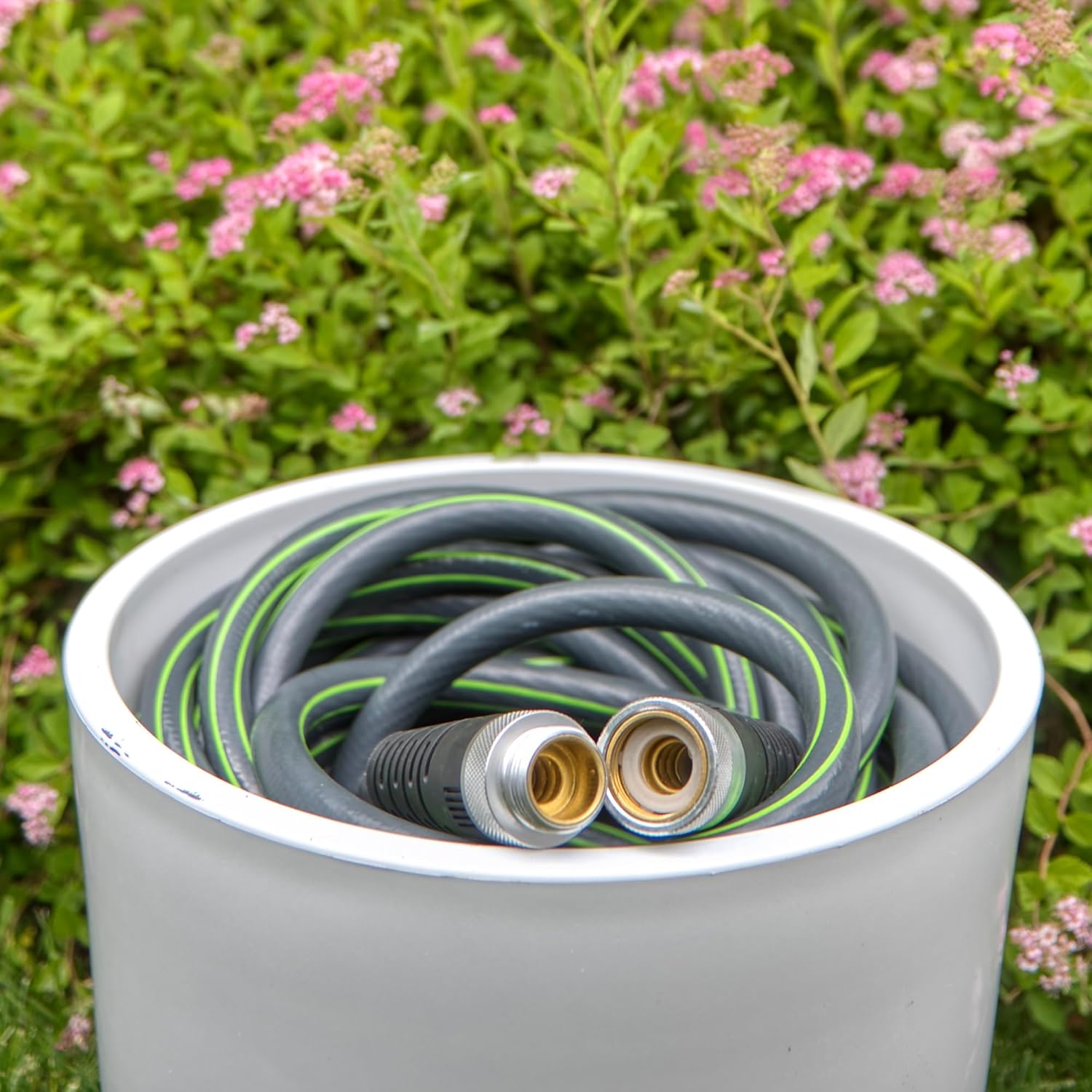 Kink Control Flex Advanced Hybrid Hose - 50 Ft Outdoor Hose, 40% Lighter, Ultra Flexible, Easy to Maneuver, Neverkink Technology, Durable Construction