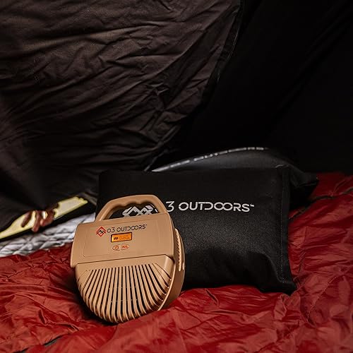 Miniatura 7 de Overlander 750 Purificador de aire y eliminador de olores, recargable, diseño compacto, ajustes de tiempo variables, recargable por USB, para