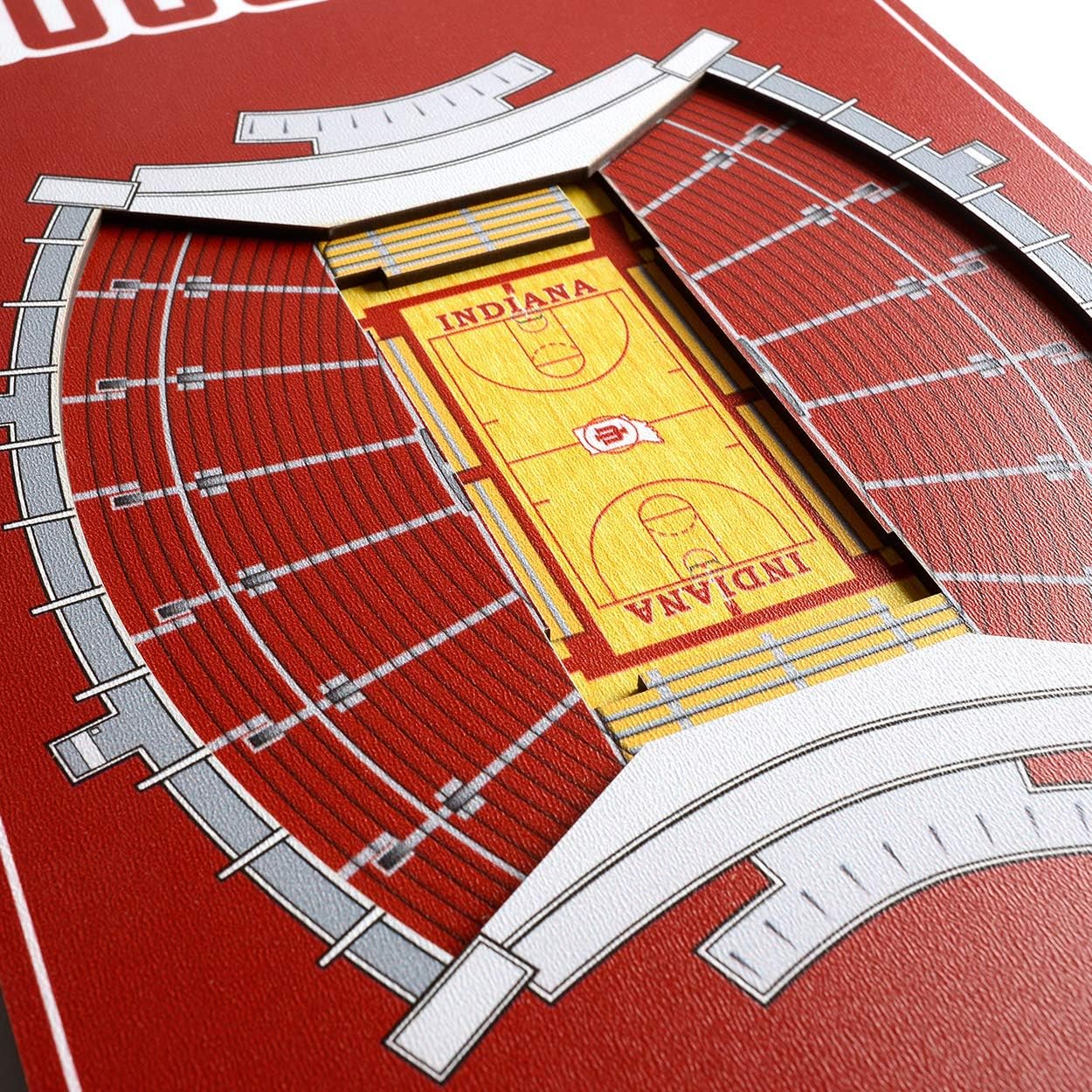 YouTheFan NCAA 3D StadiumView 8x32 Banner