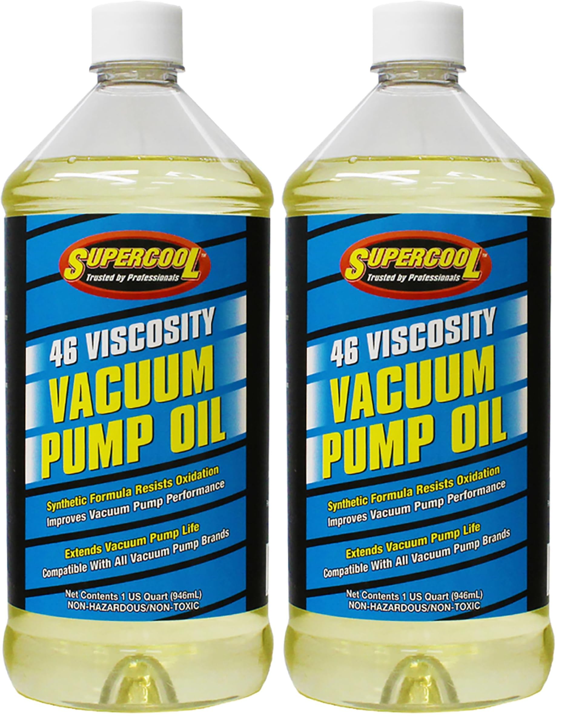TSI Supercool 33713 46-Viscocity Synthetic Vacuum Pump Oil - 32 oz (Packaging May Vary) (Pack of 2)
