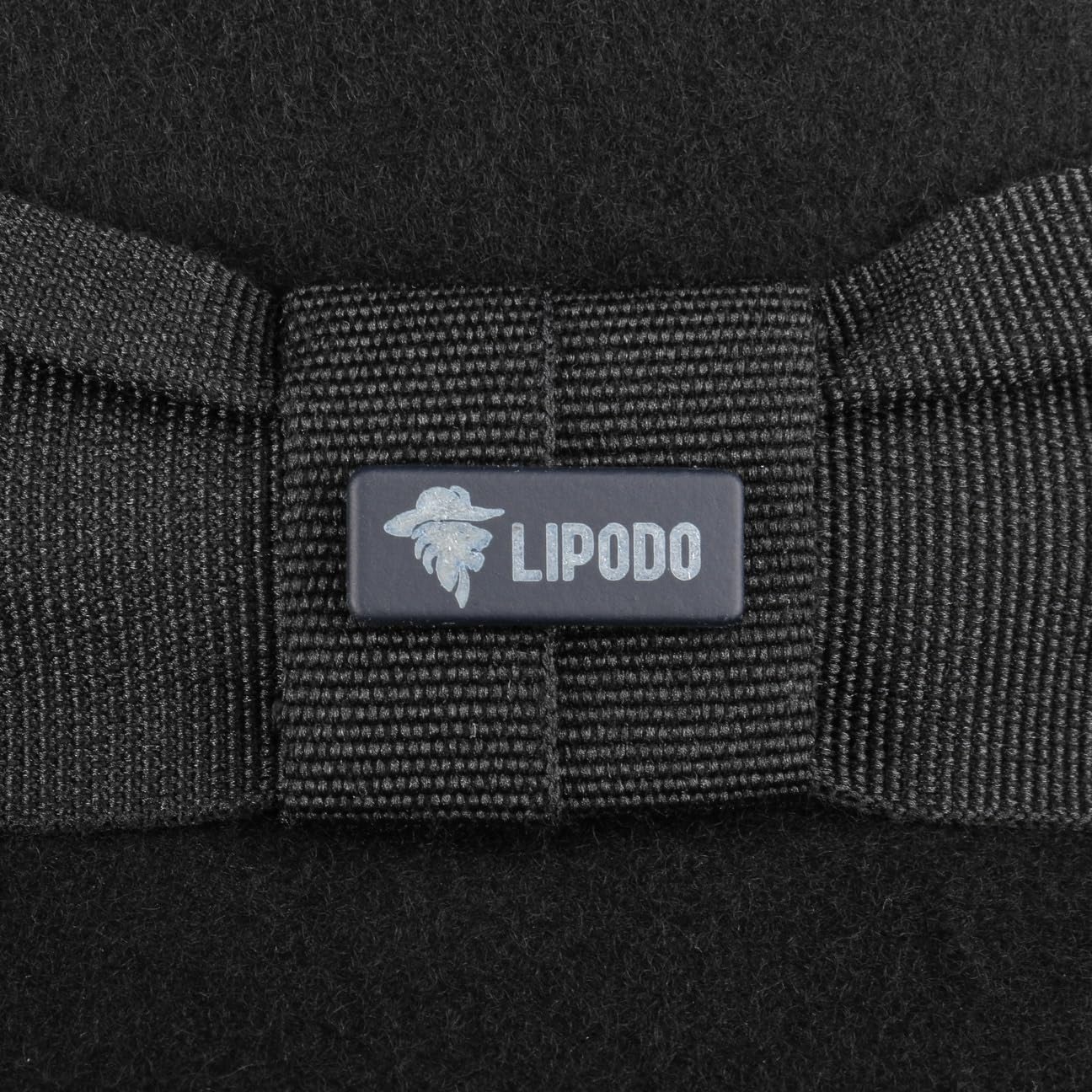 Lipodo CHAPEAUSHOP Haut-de-Forme Chapeau en Feutre de Laine Fabrique en Italie Femme Homme Toutes Saisons