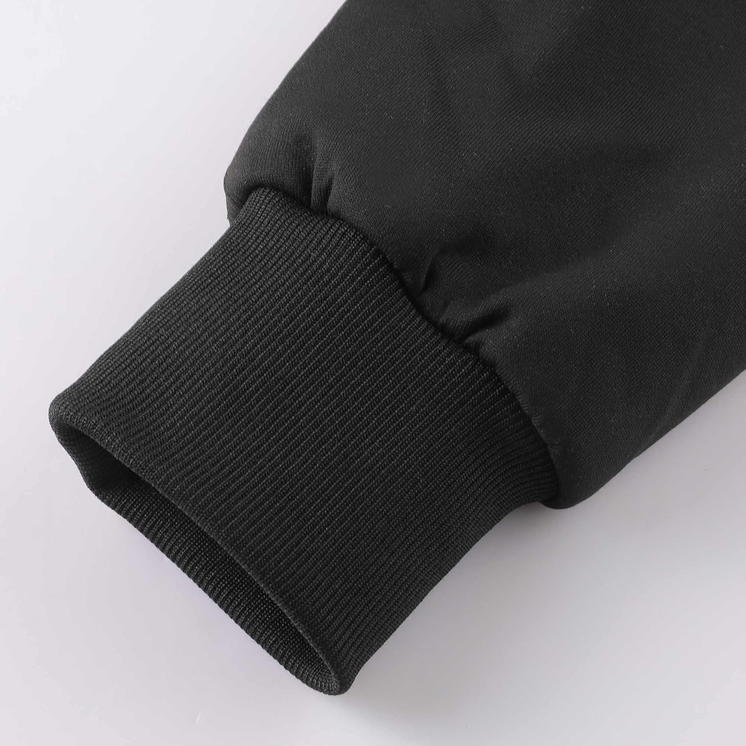 Boy's Zip Up Hoodie Heavyweight Winter Sweatshirt Fleece Sherpa Lined Warm Jacket - Image 8