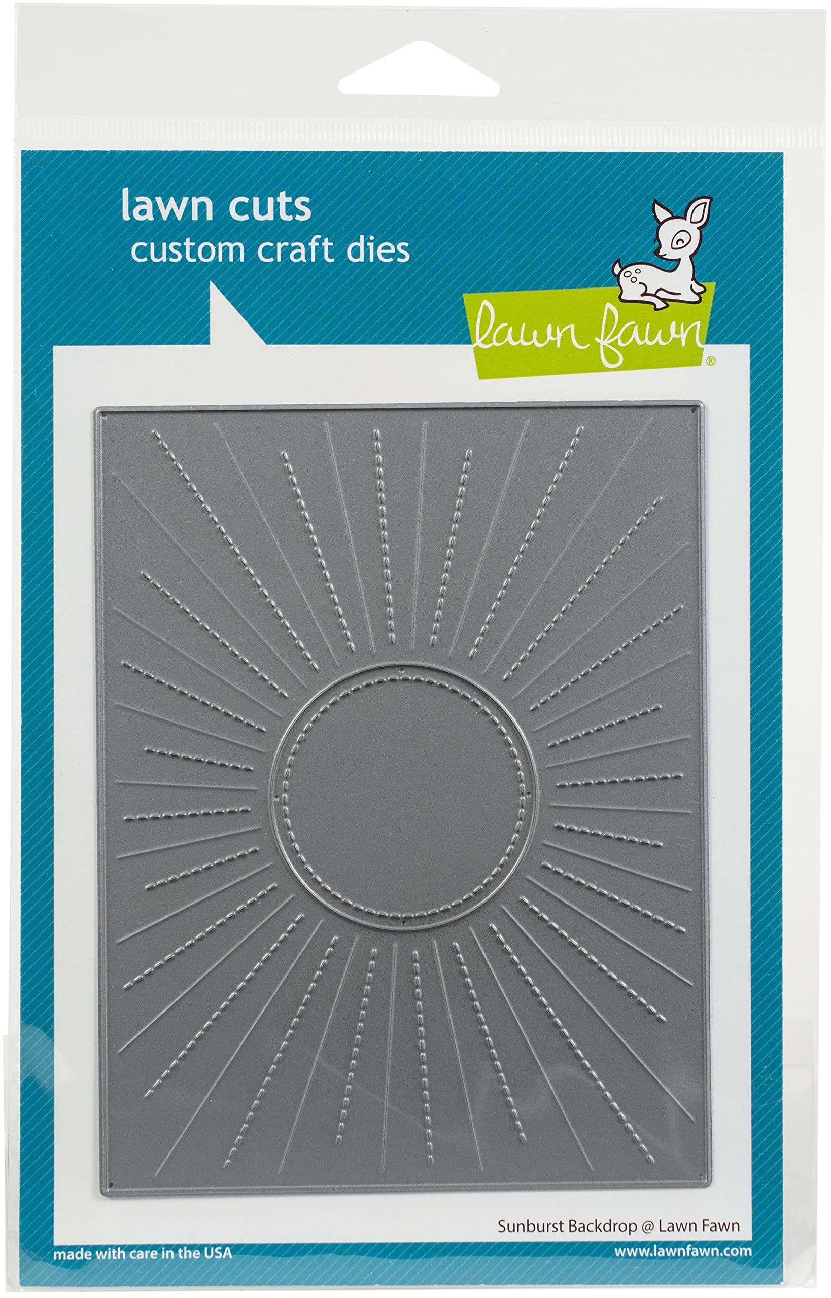 Lawn Cuts Custom Craft Die - Sunburst Backdrop