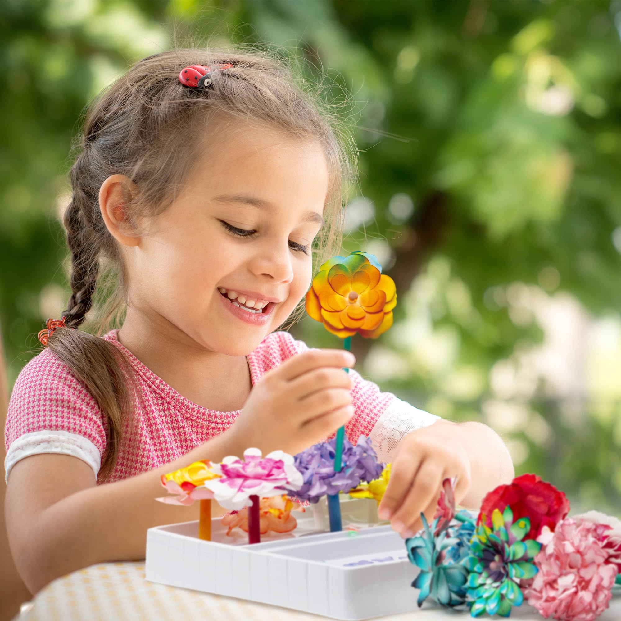 Kiditos Magic Flower Making Kit for Girls - Image 2