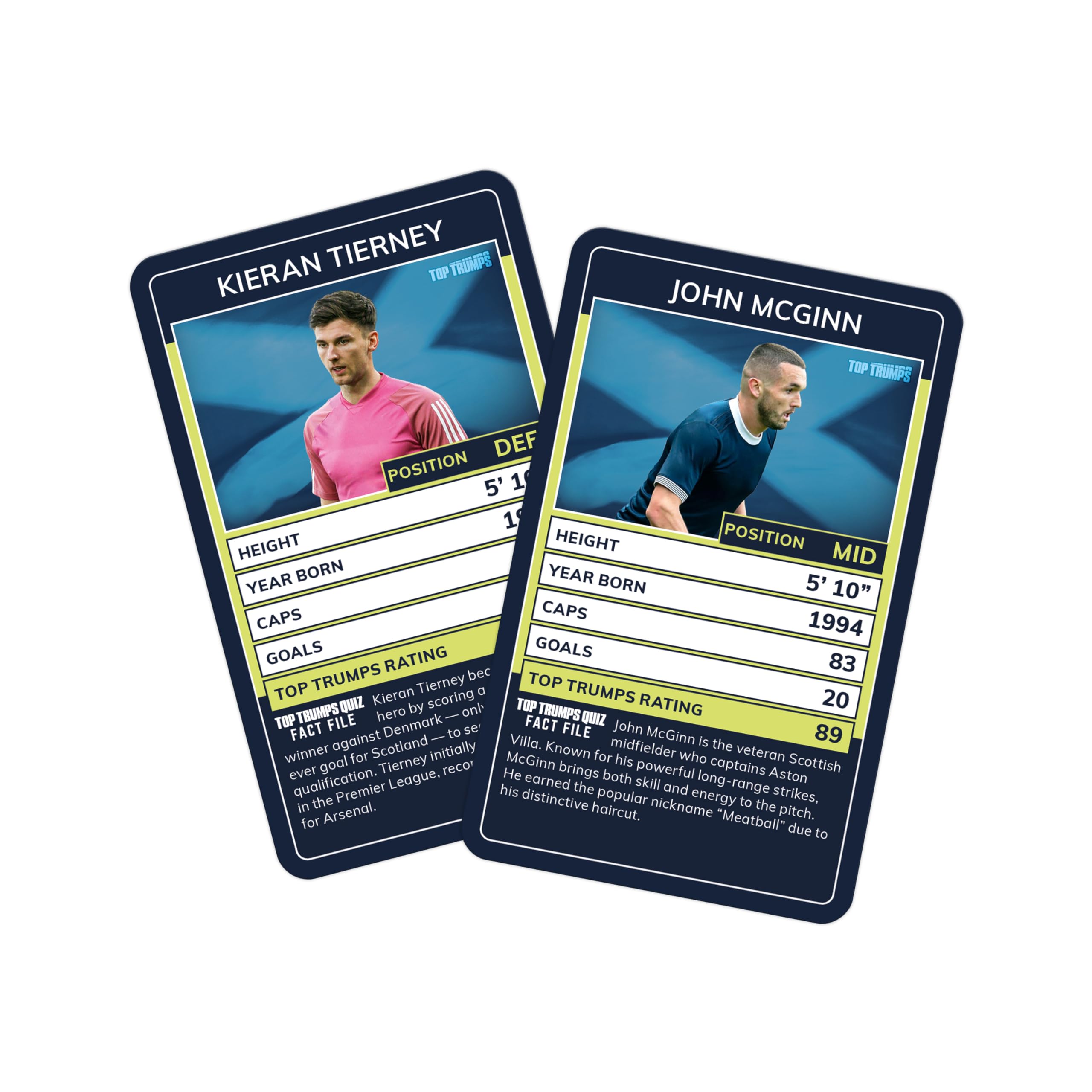 Scottish Football Stars Top Trumps - Gioco di carte