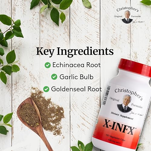 Miniatura 3 de Dr Christophers Infección 100 cápsulas 084783891314 1