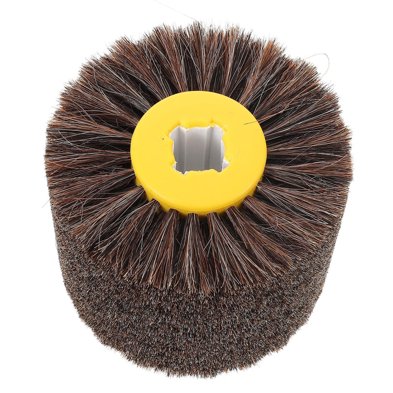 Brosse à perceuse en crin de cheval pour polissage précis