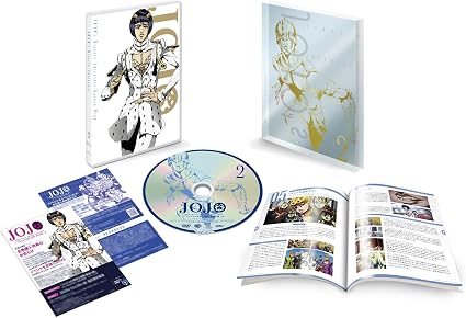 Amazon ジョジョの奇妙な冒険 黄金の風 Vol 2 5 8話 初回仕様版 Dvd アニメ