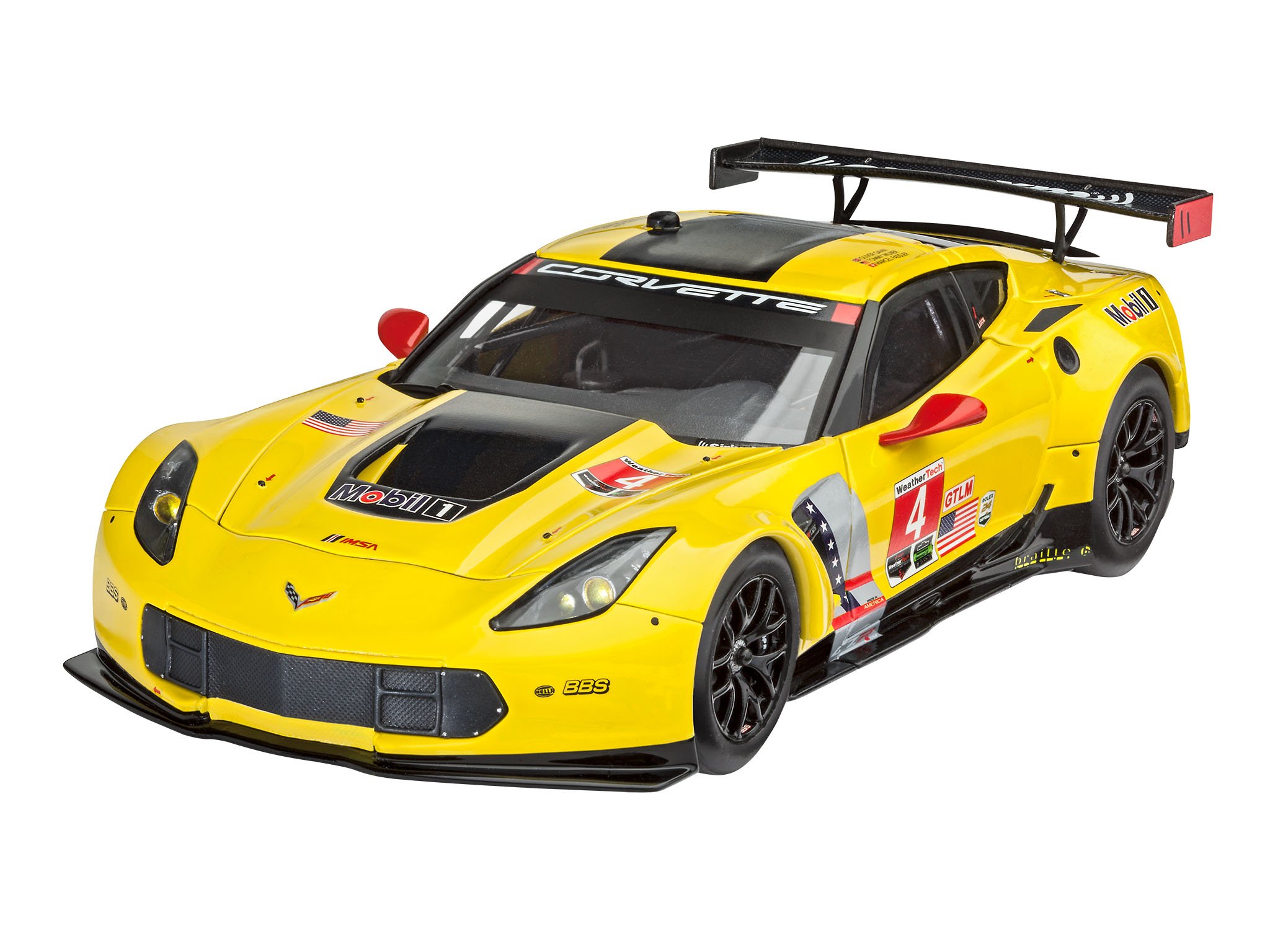 Amazon | ドイツレベル 1/25 コルベット C7.R プラモデル 07036 