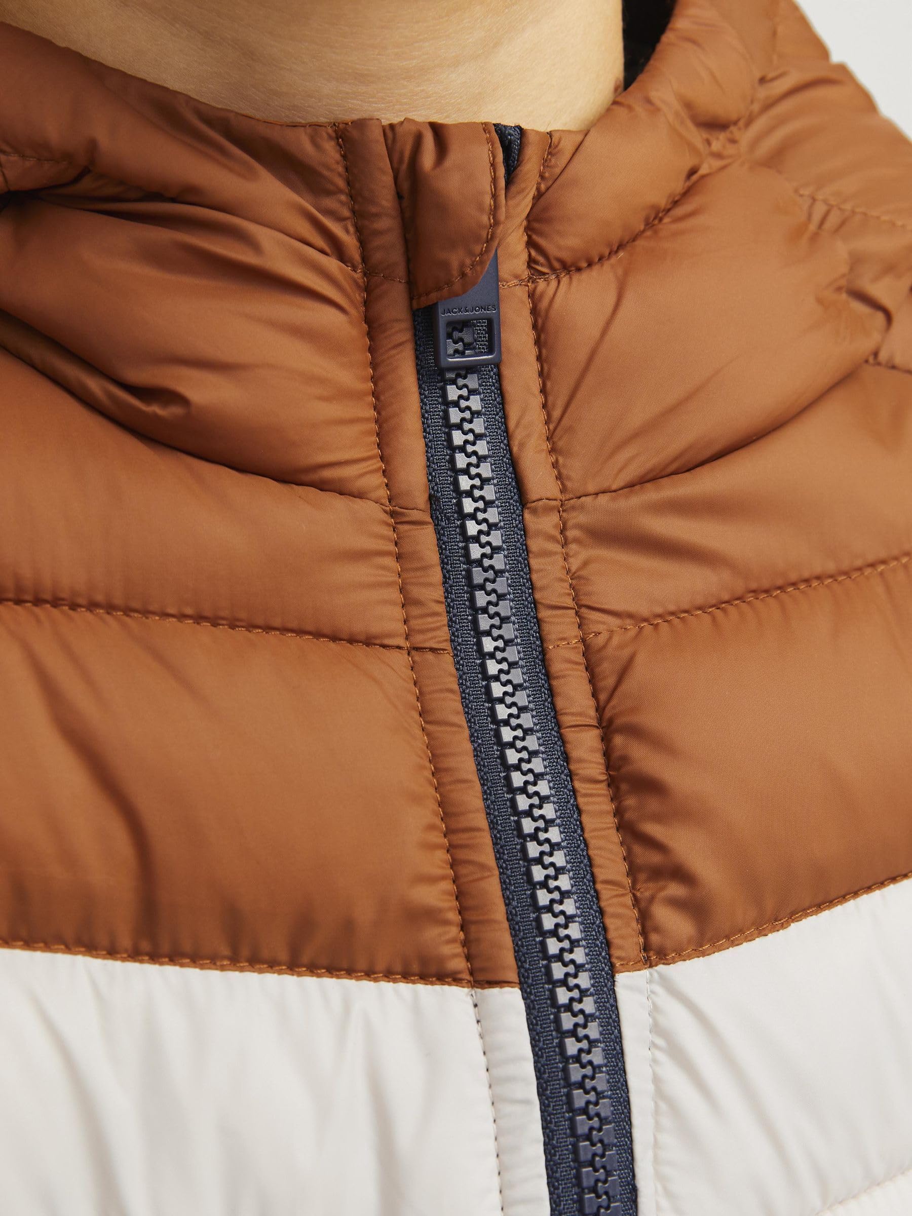 JACK & JONES Jjesprint Puffer Hood Jnr Chaqueta acolchada Niños