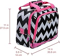 Vista 257 de Rockland, juego de equipaje de dos piezas, Carbón), F102