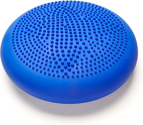 Black Mountain Products Disco de estabilidad de equilibrio de serie profesional con bomba de mano