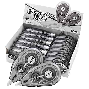 PROLAR TCC-07 100ml 10本セット MONO Correction Tape Original, 4 Pack