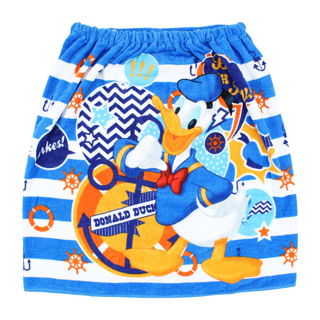 Amazon｜丸眞 ディズニー ドナルドダック 60cm丈 巻きタオル ラップ